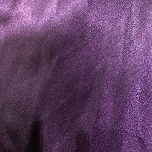 Purple Satin Robe
